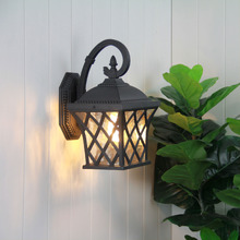Salvius Steel Outdoor Wall Light